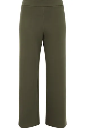 WE Fashion Dames wide leg pantalon - Curve
