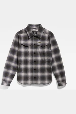 G-Star Check Overshirt Bruin S Man