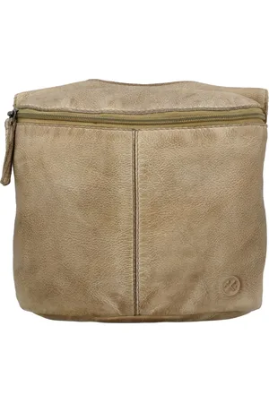 Hide & Stitches Paint Rock Crossbody Schoudertas - Ritsvakken - - 100% Leer