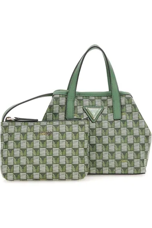 Guess Handtas Schoudertas G Wave Mini Tote Groene