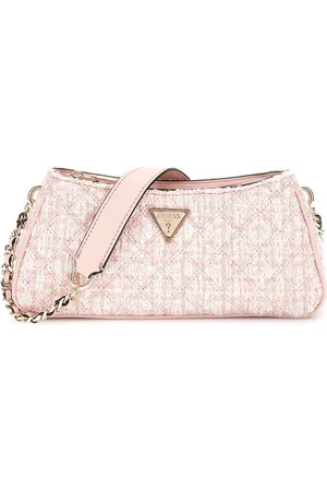 Guess Schoudertas Giully Top Zip Shoulder Bag Roze