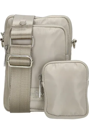Charm London Odeon Crossbody Telefoontasje met Etui Handige Ritsvakjes
