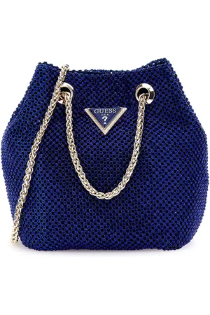 Guess Avondtas Schoudertas Zalina Pouch Blauw
