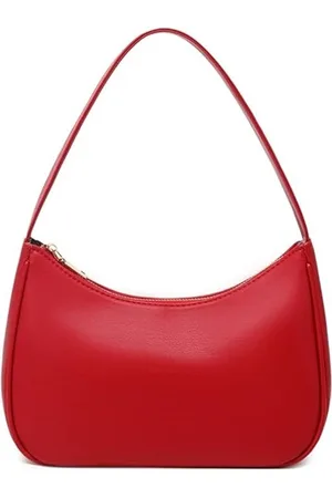 Merkloos Dames Schoudertas-PU-leren schoudertas-Mini handtas -schoudertas dames-handtas -met Ritssluiting