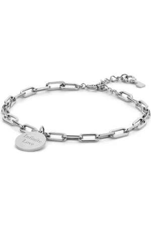 Key Moments Special Moments 8KM BC0087 Stalen armband - Cadeau voor haar - 16,5 + 3 CM