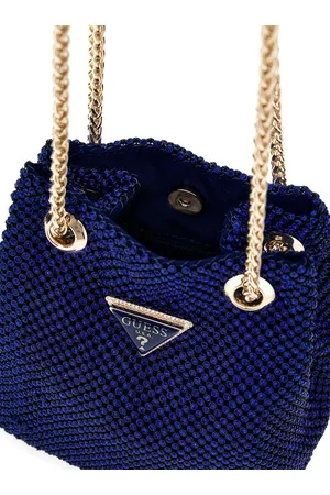 Guess Avondtas Schoudertas Zalina Pouch Blauw