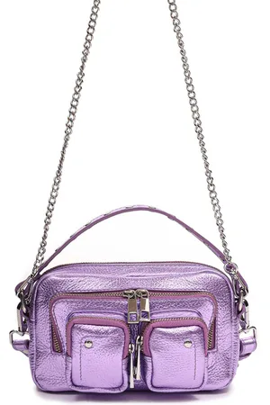 Nunoo Helena Metallic Purple Dames Crossbody - One Size