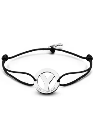 Key Moments 8KM-A00025 - Armband met stalen letter Y en sleutel - one-size