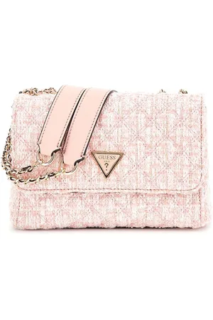 Guess Schoudertas Giully 2 Compartment Convertible Flap Roze