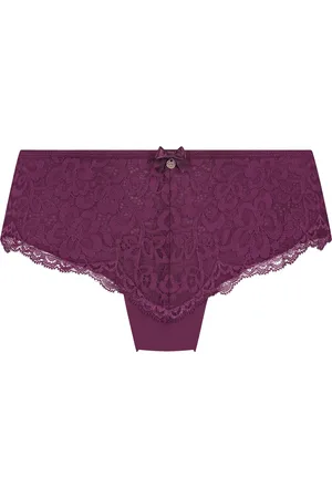Hunkemöller Dames Lingerie String Marine - - maat XS