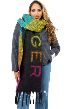 Kurt Geiger Logo Yarndye Sjaal