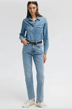 Mavi New York Mid Brushed Classic Denim Jean Pants