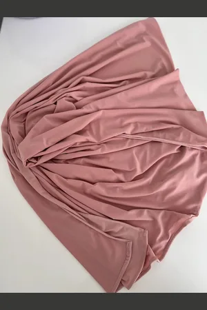 Merkloos PREMIUM JERSEY HIJAB- kleur - Hoofddoek - Elastisch - lycra - rekbaar - sjaal - modest 180 cm x 75 cm- premium jersey hoofdoek- jersey sjaal