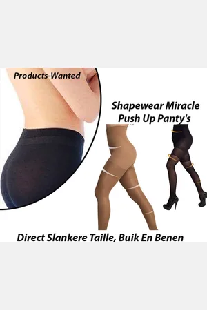 Merkloos 2-Pack Shapewear Miracle Push Up Panty???s