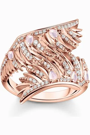 Thomas Sabo TR2409-323-9-54 - Ring - Dames - 925er Zilver roségoud verguld - ringmaat 54