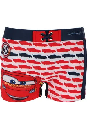 Merkloos Zwembroek - Jongens - Cars - en blauw
