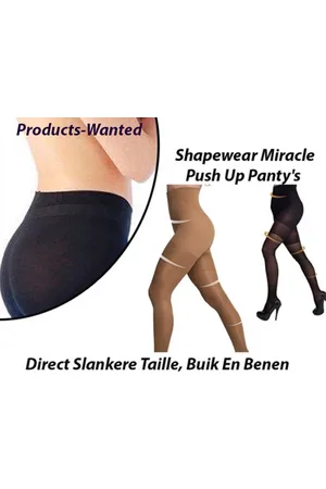Merkloos 2-Pack Shapewear Miracle Push Up Panty???s