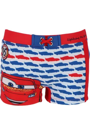 Merkloos Zwembroek - Jongenszwemboxershort - Cars - 2/3 jaar