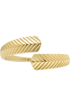 Fossil Harlow Dames Ring Staal - - One-size