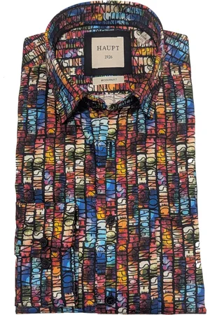 Haupt Designshirt modern fit mulitcolour
