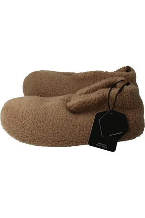 Apollo Slof pantoffel dames teddy beige 39/40 - 1 Paar