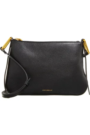 Coccinelle Leren Schoudertas Magie Mini Bag Zwart