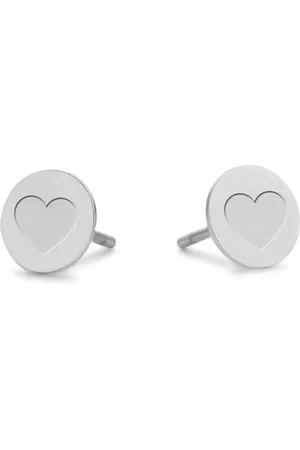 CO88 Sense 8CE 70134 Stalen oorbellen - hart - 6mm