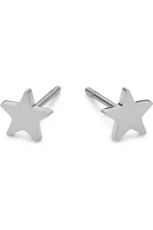 CO88 Oorbellen Dames - Oorstekers - Ster - Ø6mm - Staal - - 8CE-70301