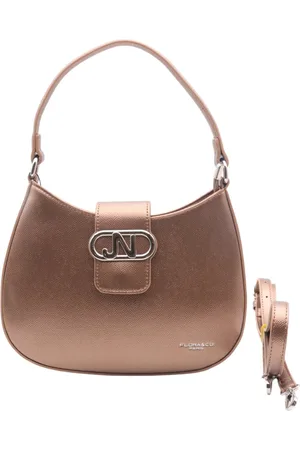 Flora & CO Handtas - crossbody - bruin metallic