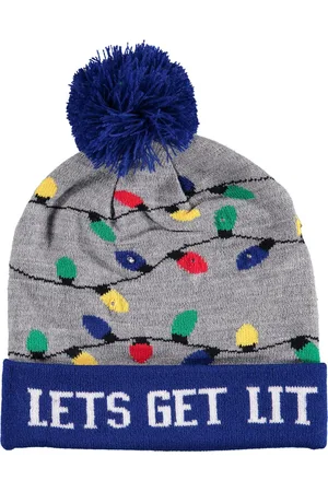 Apollo Kerstmuts met lichtjes - One Size - Lets Get Lit - Kerstmutsen - Kerstmuts met verlichting