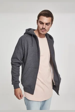 Urban classics Zip Vest met capuchon - 3XL