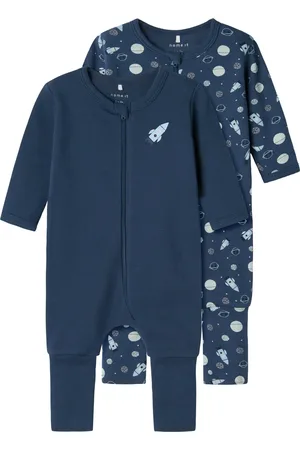 NAME IT Baby Pyjama NBMNIGHTSUIT Zip 2-Pack