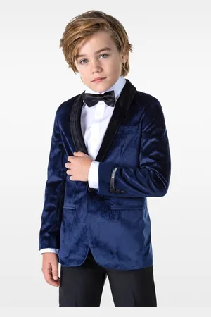 OppoSuits Deluxe Dinner Jacket - Deep Navy - Kids Blazer - Colbert -