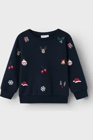NAME IT NMNRKRINGLE NREG SWEAT BRU Jongens Trui