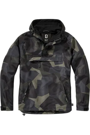Brandit Fleece Pull Over M90 darkcamo Windbreaker jacket - XL - Multicolours