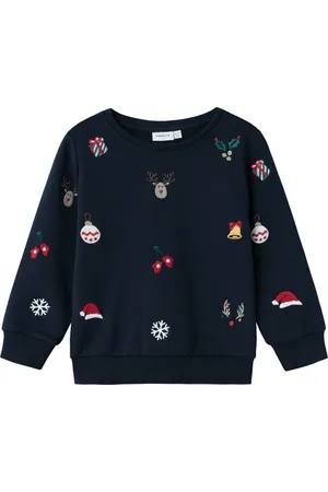 NAME IT NMNRKRINGLE NREG SWEAT BRU Jongens Trui
