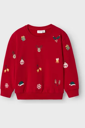 NAME IT NMNRKRINGLE NREG SWEAT BRU Jongens Trui