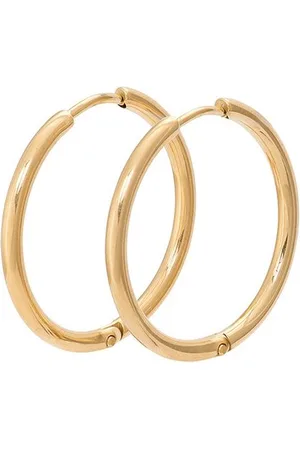 Ixxxi Jewelry-Oorring 24mm-Goudkleurig-Dames Oorbellen
