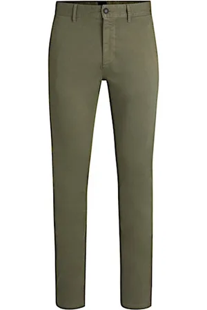 HUGO BOSS Broek Chino slim - Open Green