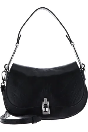Coccinelle Leren Handtas Schoudertas Magie Handbag Zwart