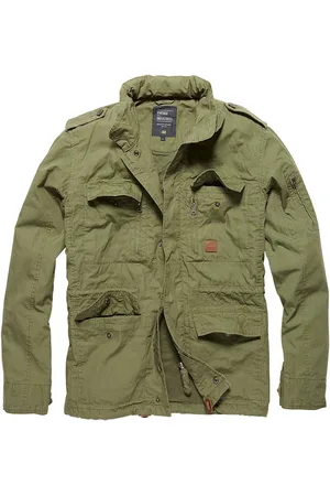Vintage industries Übergangsjacke Parka Cranford Jacket Olive Drab-L