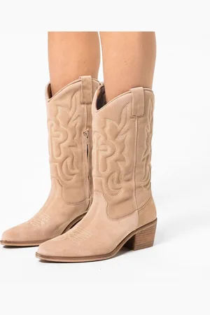 Manfield Dames - suède cowboylaarzen