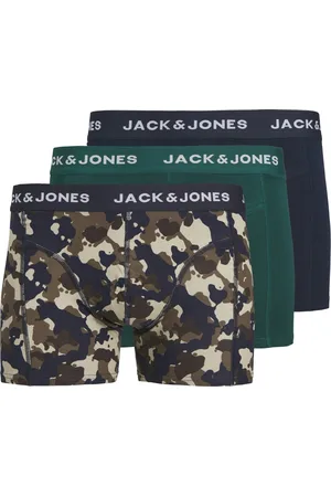 JACK & JONES Camoflage Trunks Boxershorts Jongens (3-pack)