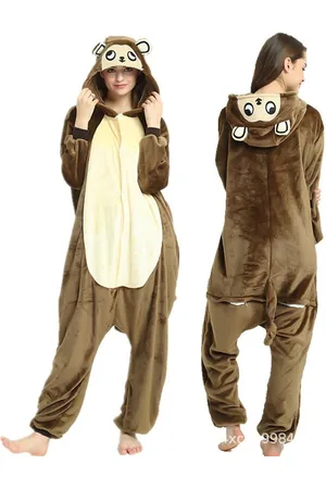 Merkloos Onesie maat M - Dieren – Verkleedkleren - kinderen - jongens - meisjes - Huispak - Carnaval