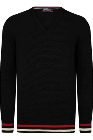 Felix Hardy V-Neck Sweater - V Trui - 100% Katoen Heren - 2Xl