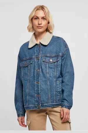 Urban classics Oversized Sherpa denim Jacket - 4XL