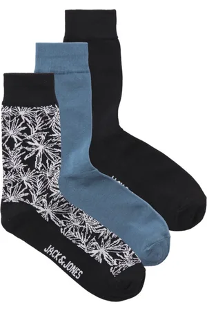 JACK & JONES 3-paar heren sokken katoen - Oceanview - 46