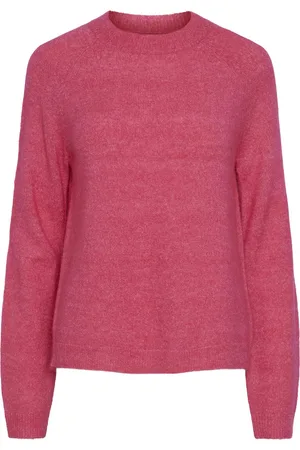Pieces® Trui Pcjuliana Ls O-neck Knit Noos Bc 17126277 Beetroot Purple Dames