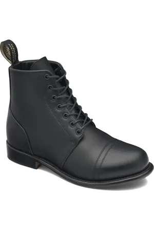 Blundstone Damen Stiefel Boots #154 Womens Heritage Goodyear Welt Black (Lace-Up)-6.5UK