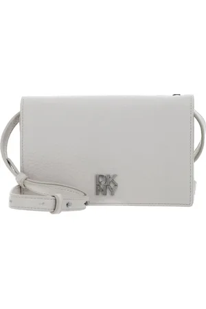 DKNY Schoudertas Portemonnee Etta Crossbody Wallet Crème